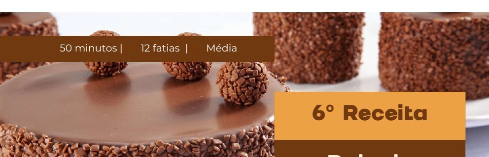Bolo de Chocolate Intenso