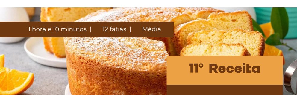 Bolo de Laranja com Amêndoas